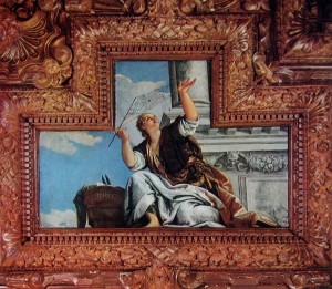 Dipinti per la sala del Collegio – La dialettica – cm. 220, Palazzo Ducale , Venezia